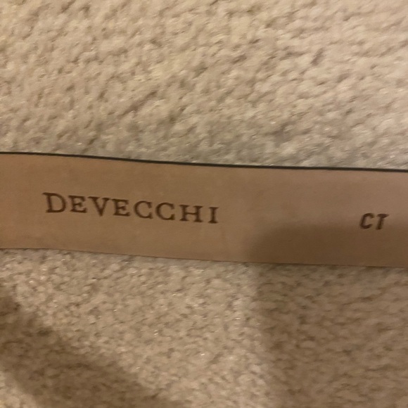 Devicchi Women's vintage leather belt - black- Medium - Made In Italy - Picture 9 of 9